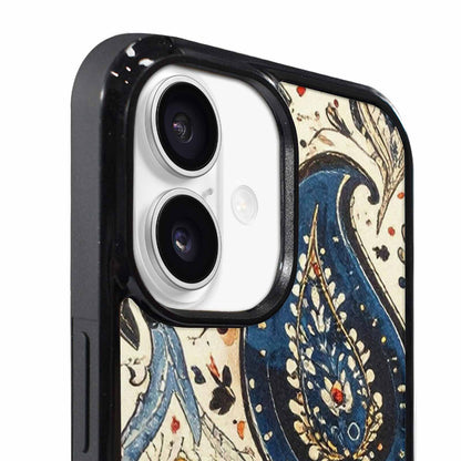iPhone 17 Case — Small Paisley Bandana Pattern, Original Art, Unique Phone Case Design