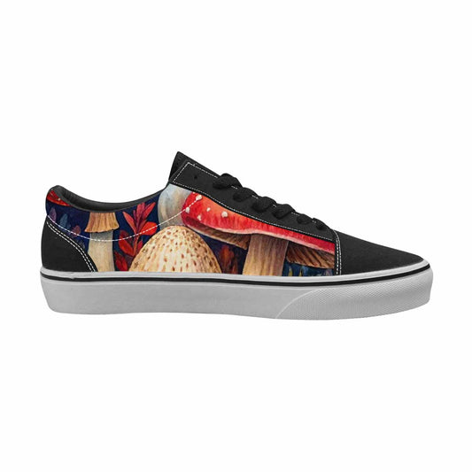 WOMEN'S Mushrooms Lace-Up Canvas Y2K Custom Shoes