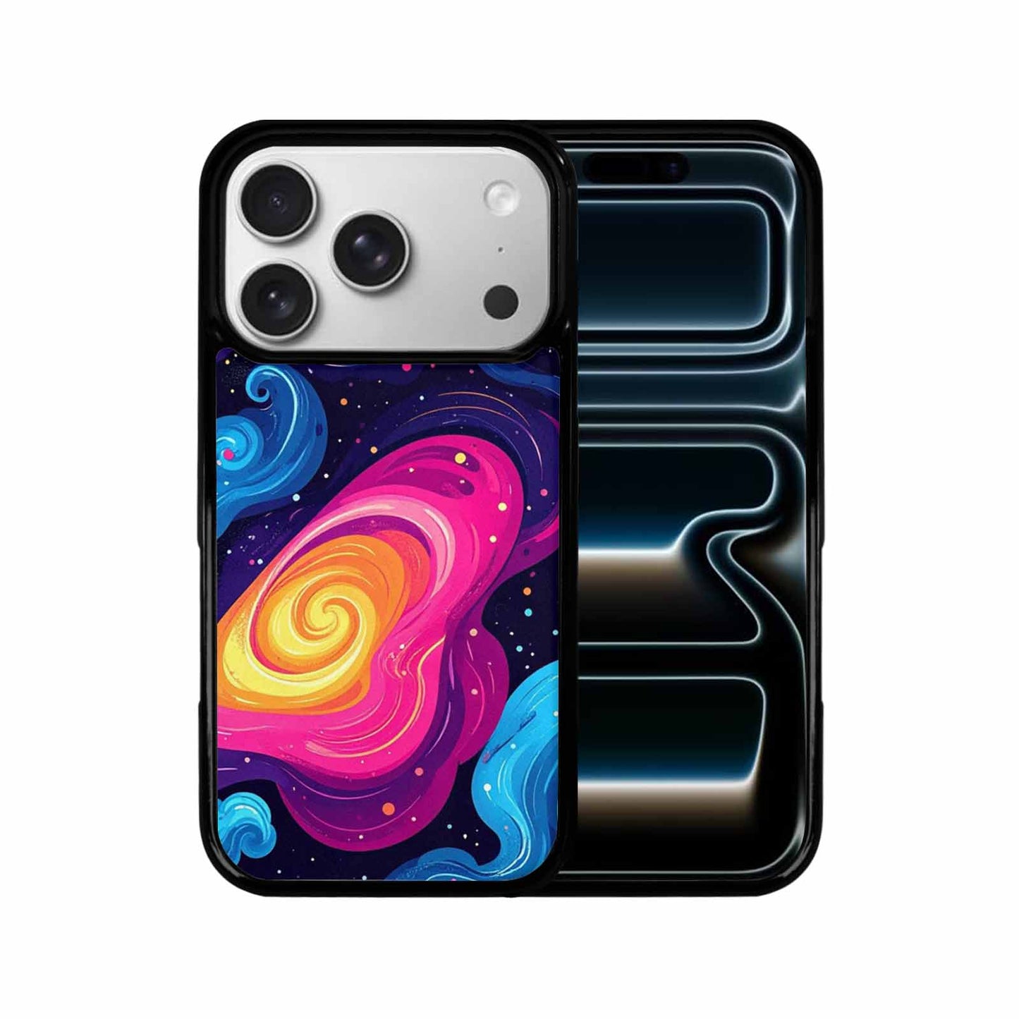 iPhone 17 Pro Case — Love Wins Galaxy Seamless Pattern Galaxy, Custom Designed Case Cover