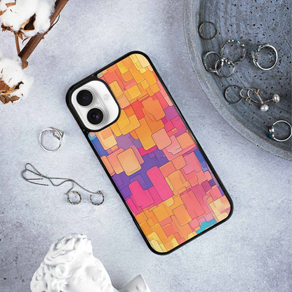 iPhone 16 Plus Case — Color Gradient Fade Pattern Hundreds Of, Custom Art Phone Cover
