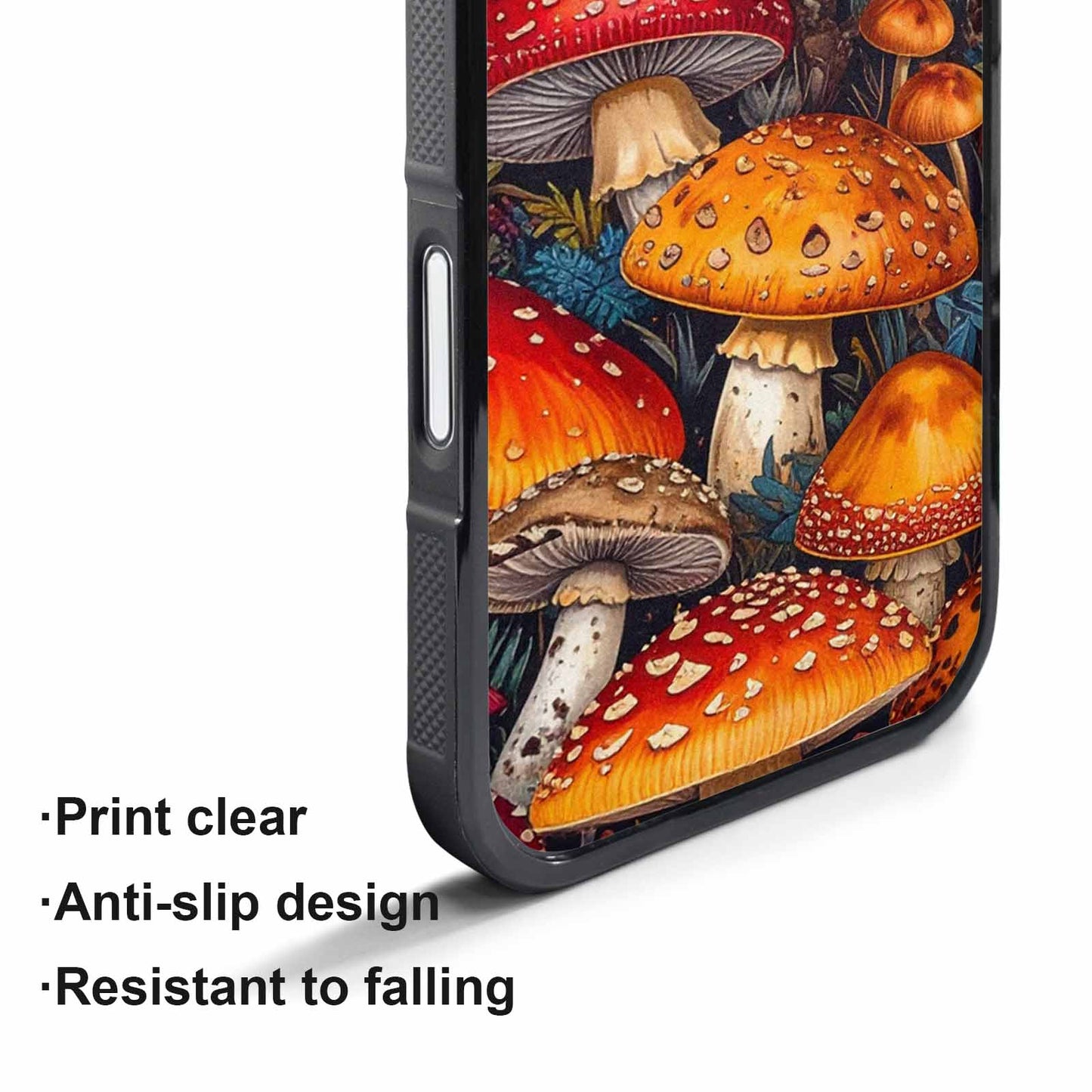 iPhone 17 Air Case — Mushrooms Pattern Hundreds Of Kui Original, Unique Phone Case Design
