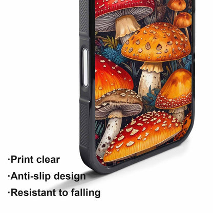 iPhone 17 Air Case — Mushrooms Pattern Hundreds Of Kui Original, Unique Phone Case Design
