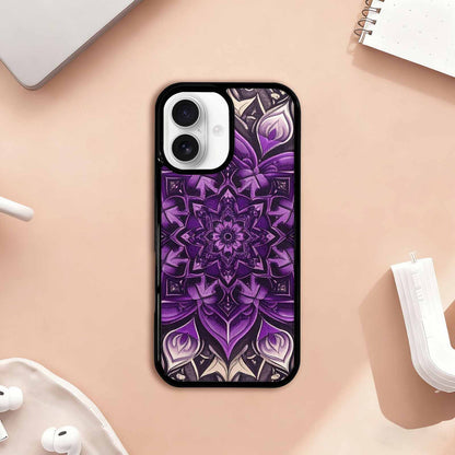 iPhone 17 Case — Small Mandala Pattern, Randomly Floral, Original Design Phone Case