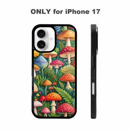 iPhone 17 Case — Mushrooms Botanicalmushrooms P Hh6 Floral, Custom Art Phone Cover