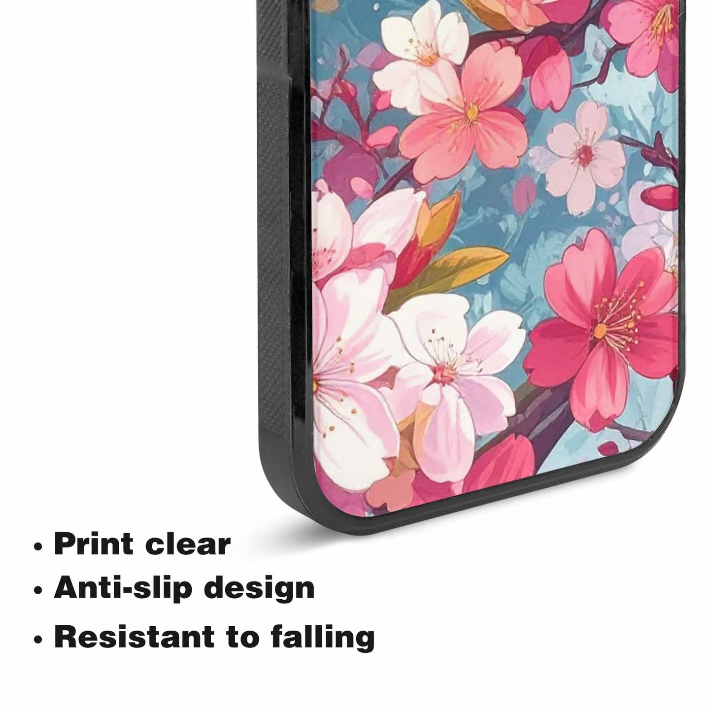iPhone 15 Plus Case — Cherry Blossom Branch Cherry Blossom Branches, Custom Art Phone Cover