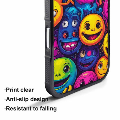 iPhone 17 Pro Case — Small Funny Looking Cartoon People Cartoon, Personalized Phone Case