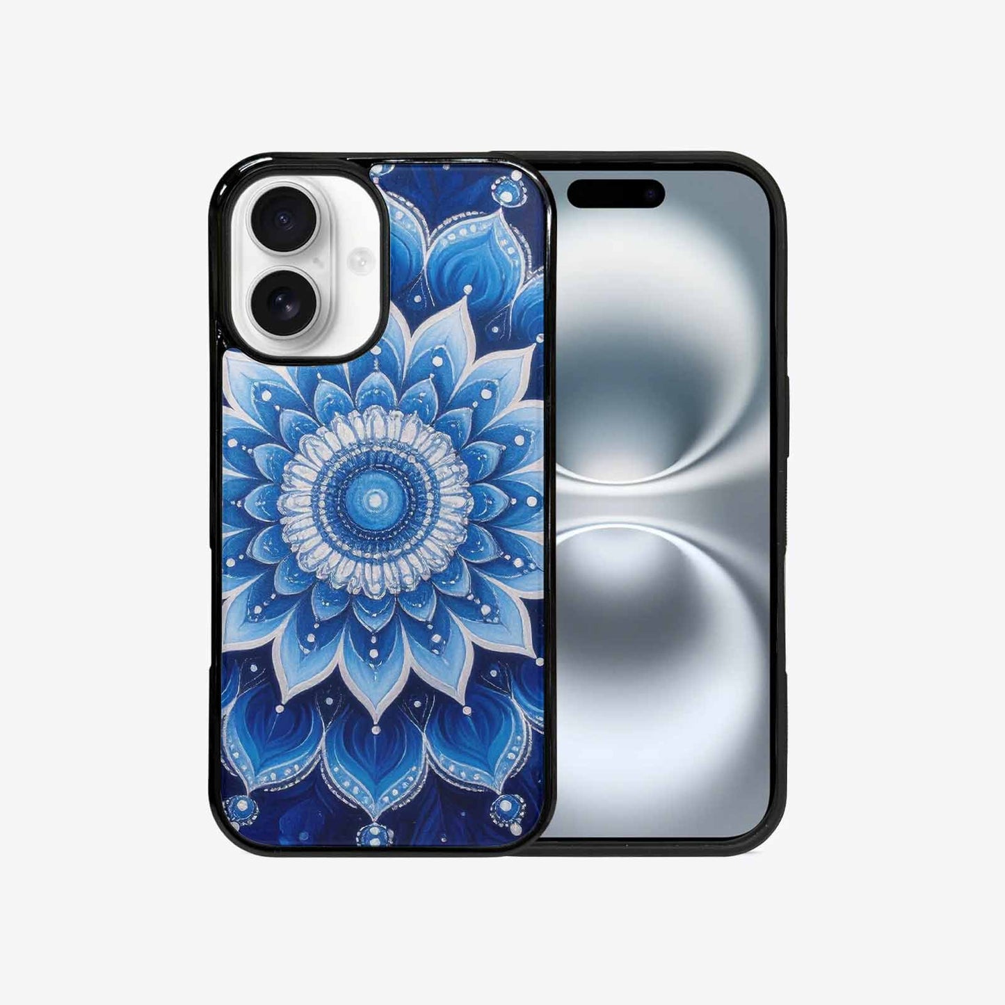 iPhone 16 Case — Mandala Bohemian Print Edge To Edge, Custom Printed Phone Case