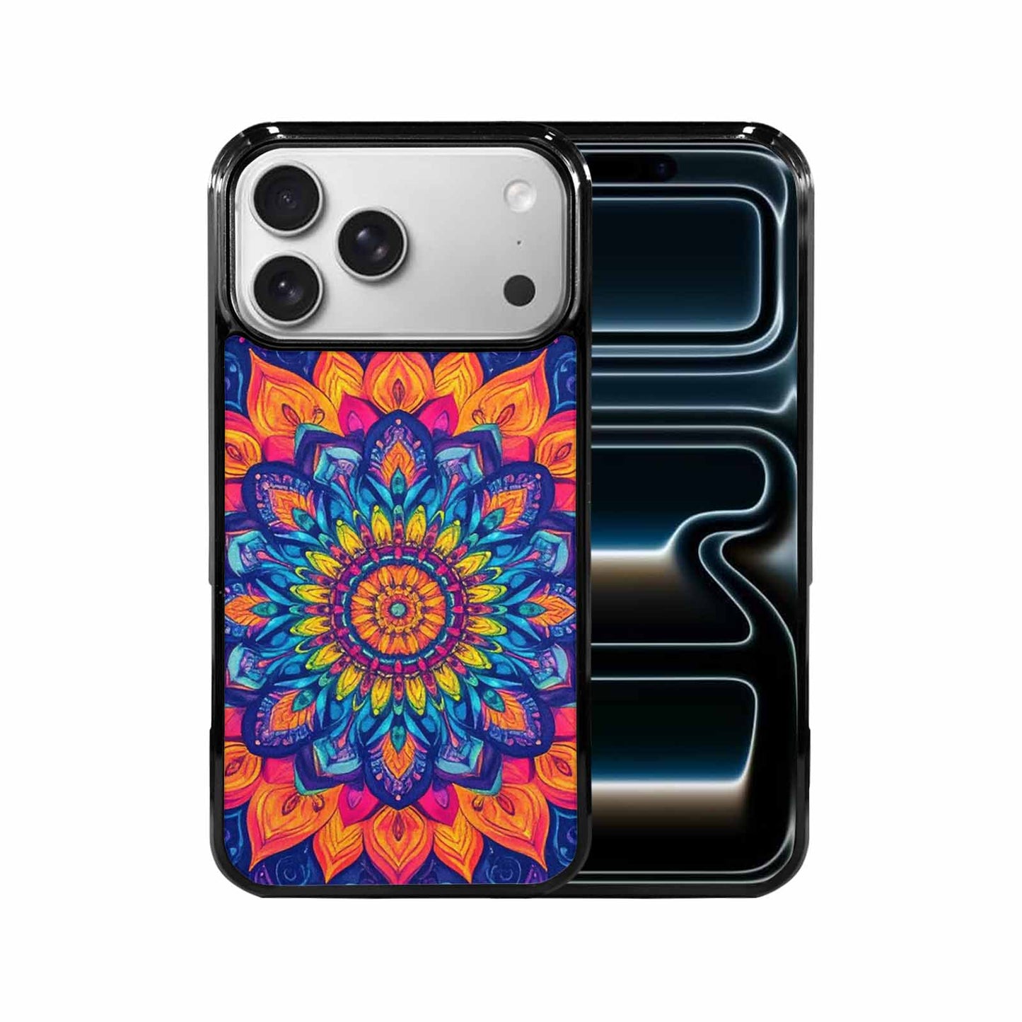 iPhone 17 Pro Max Case — Tie Dye Mandala Art Tie Dye, Custom Art Phone Cover