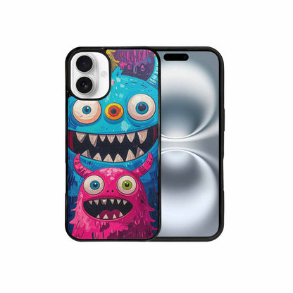 iPhone 16 Plus Case — Goofy Cartoon Monster, Unique Phone Case Design