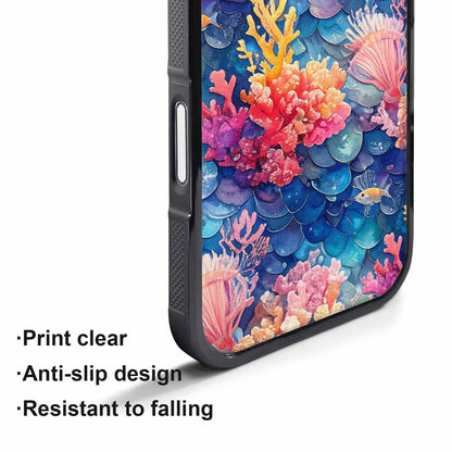 iPhone 17 Air Case — Small Fish Scale And Coral Original, Custom Made Phone Cover