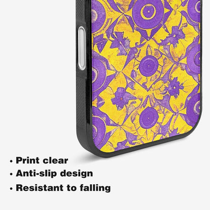 iPhone 16 Plus Case — Intersex Flag Color Theme Small Rainbow, Custom Designed Case Cover