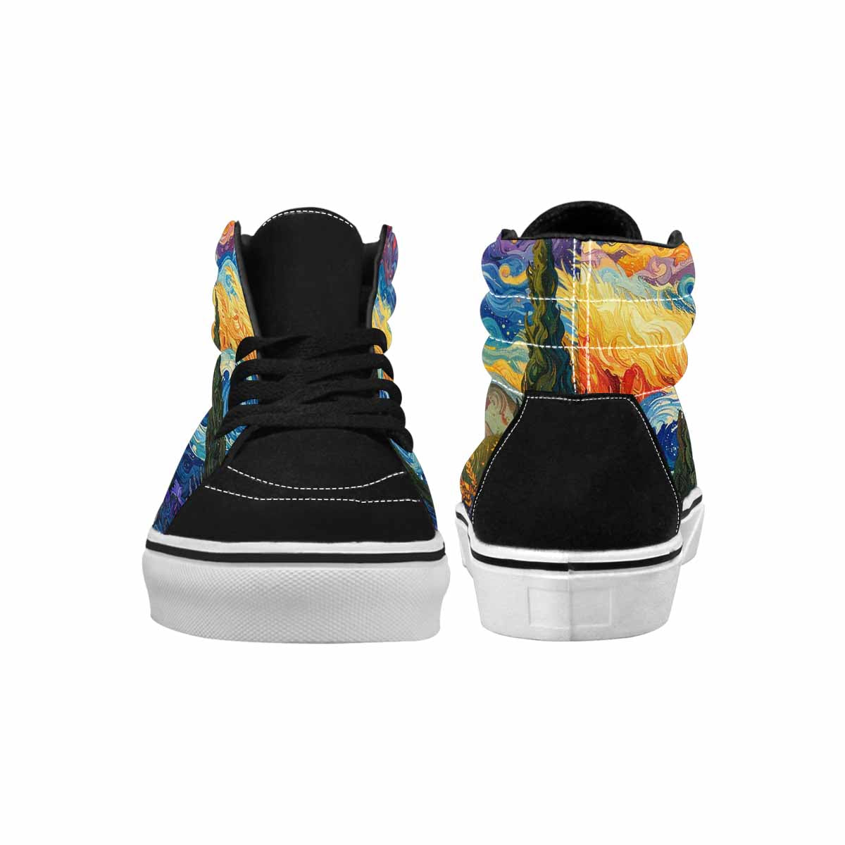 MEN'S Blend All Versions High Top Canvas Aesthetic Custom Sneakers