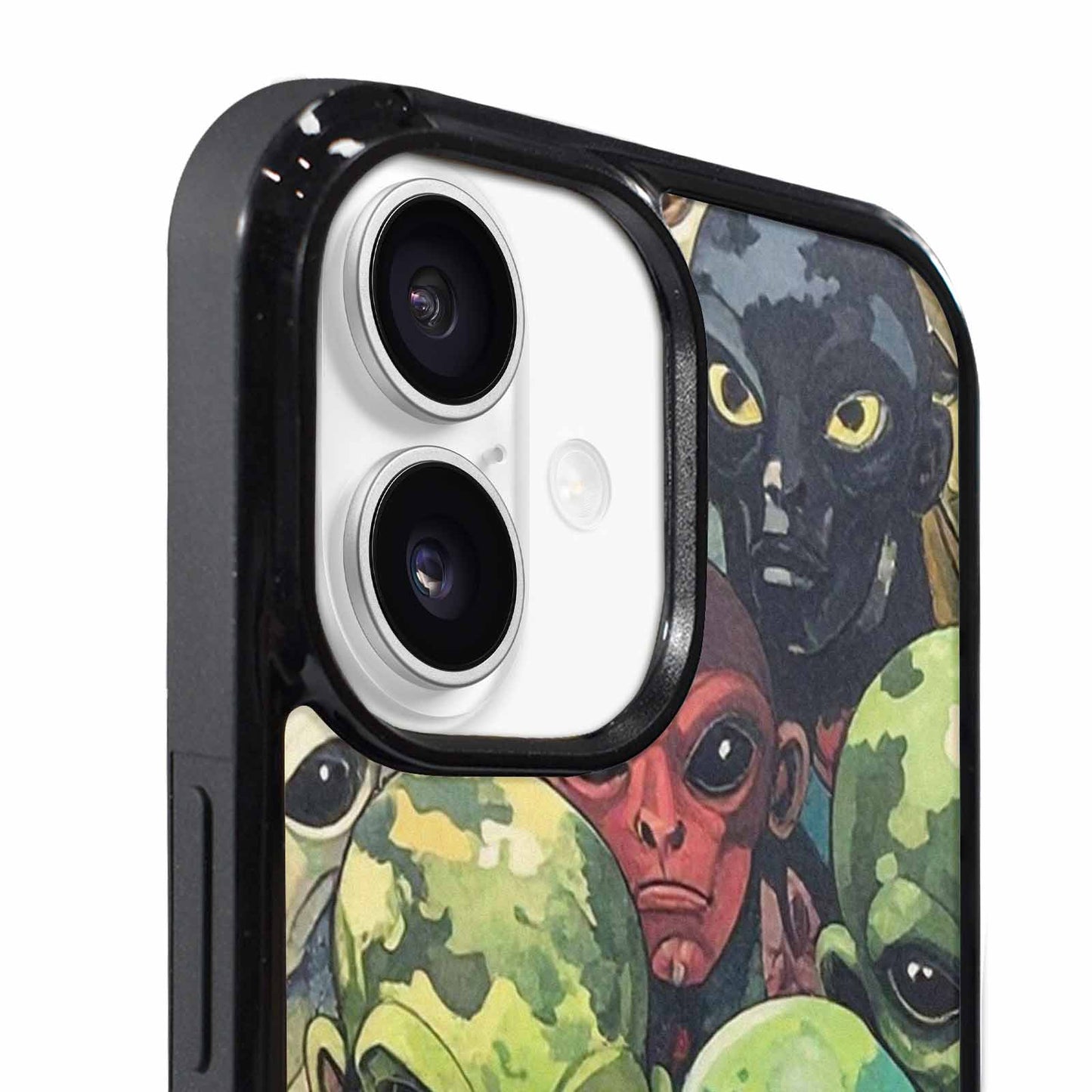 iPhone 17 Case — Aliens Camo Aliens Alien Scifi, Original Design Phone Case