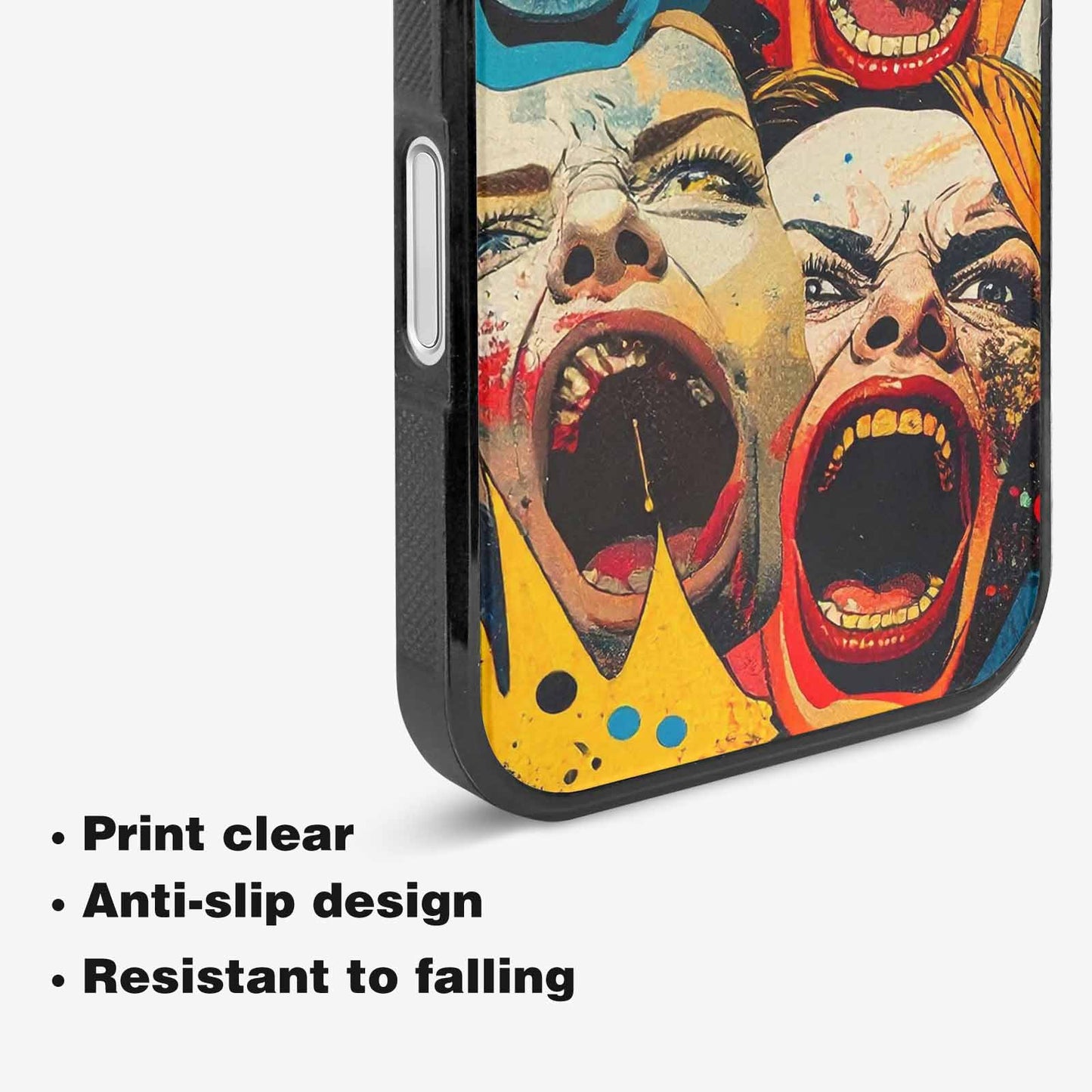 iPhone 16 Plus Case — Comic Book Scream Comic Book Scream, Personalized Phone Case