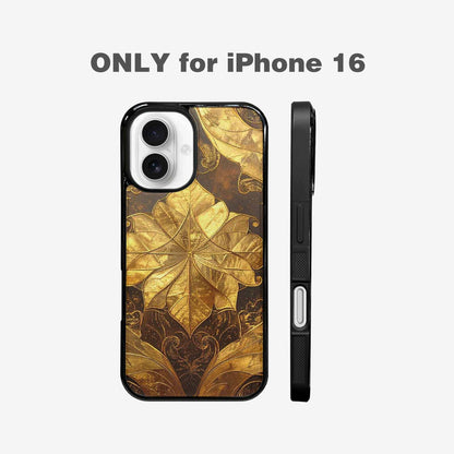 iPhone 16 Case — Klimt Gold Leaf Artwork Pattern, Custom Made Phone Cover