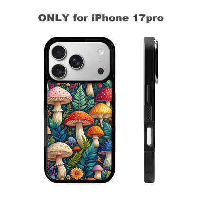 iPhone 17 Pro Case — Mushrooms Botanicalmushrooms P Ias Floral, Customized Protective Case