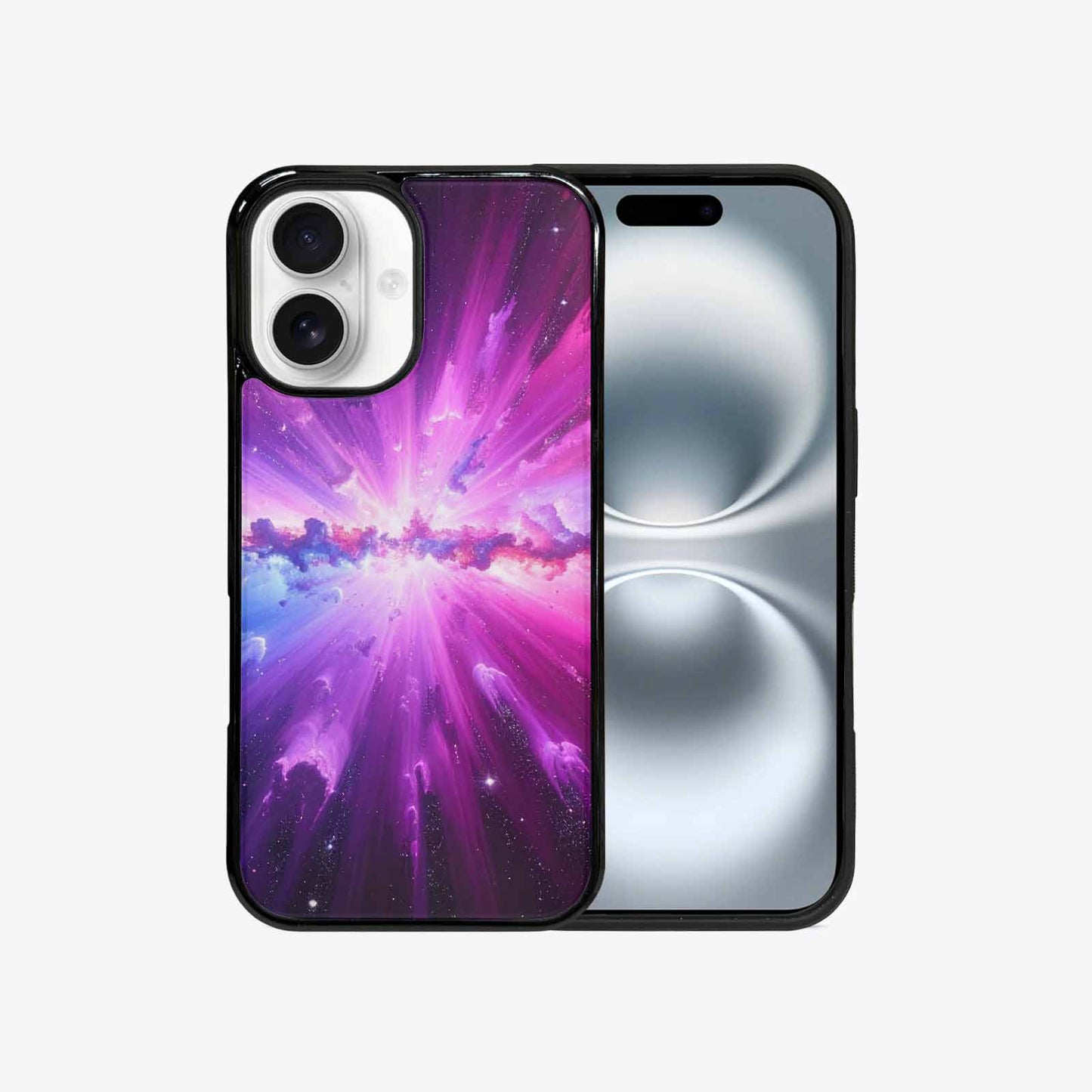 iPhone 16 Case — Galaxy Nebula Galaxy Nebula Burs Jug, Custom Printed Phone Case