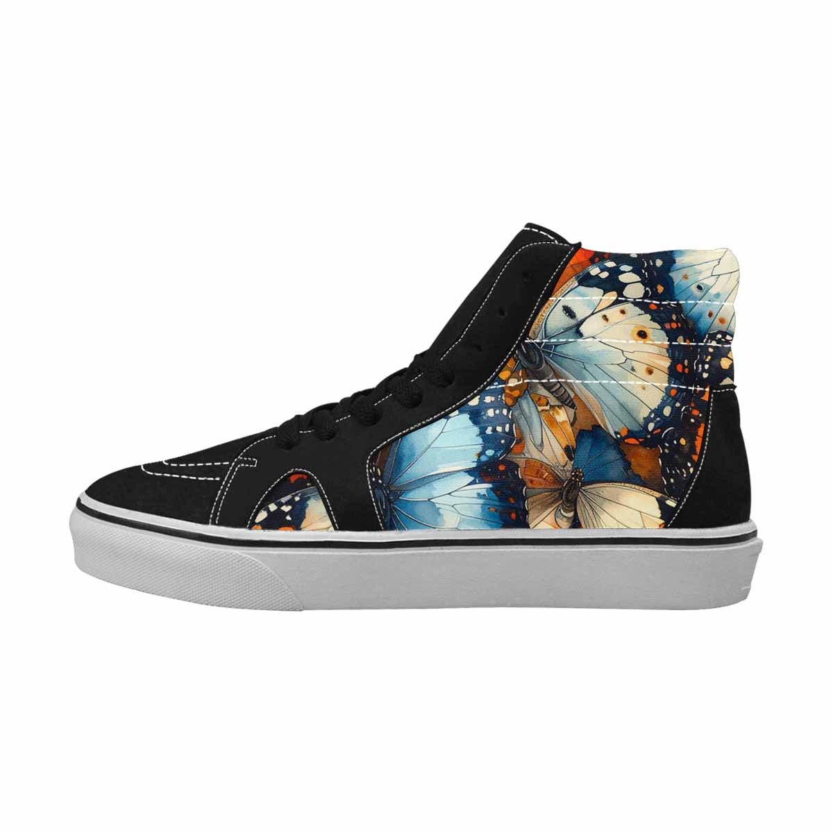 WOMEN'S Butterfly Wing High Top Canvas Aesthetic Sneakers