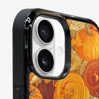 iPhone 16 Plus Case — Autumn Pumpkin Patch Autumn Pumpkin Patch, Custom Made Phone Cover