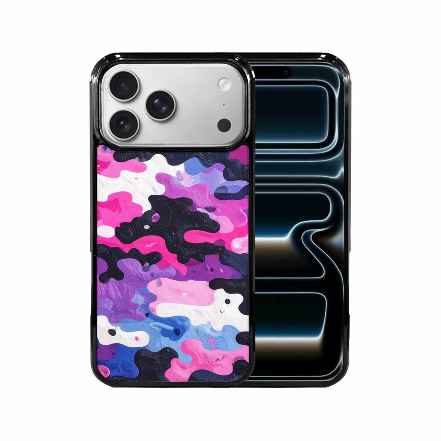 iPhone 17 Pro Max Case — Vivid Camo Genderfluid Camo, Personalized Phone Case