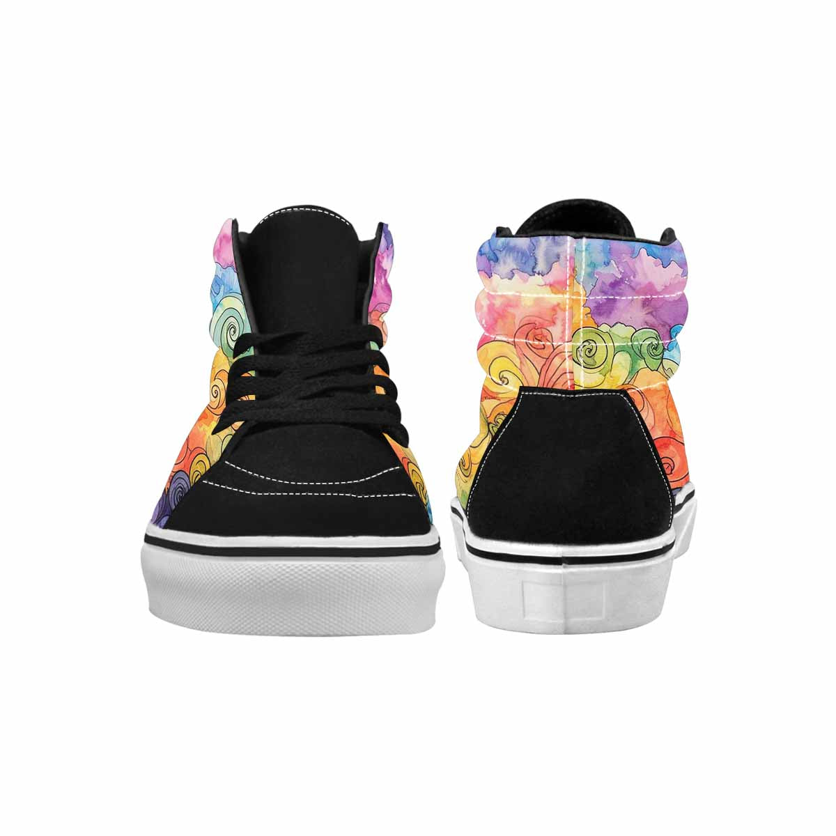 MEN'S Tie High Top Canvas Grunge Shoes