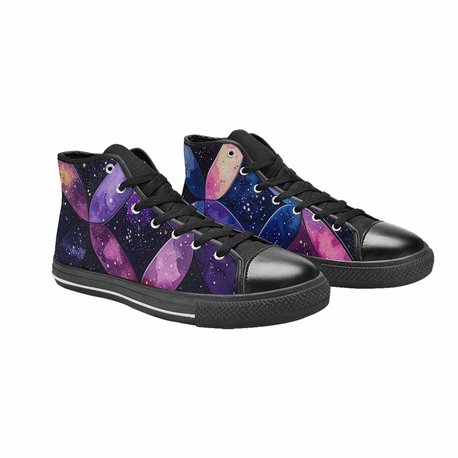 MEN'S Galaxy Stars Nebula High Top Canvas Aesthetic Sneakers