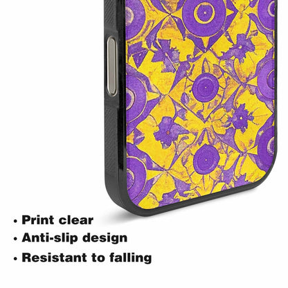 iPhone 16 Pro Max Case — Intersex Flag Color Theme Small Rainbow, Custom Printed Phone Case