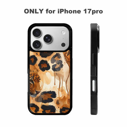 iPhone 17 Pro Case — Seamless Tileable Pattern Of Overlapping Animal, Custom Made Phone Cover