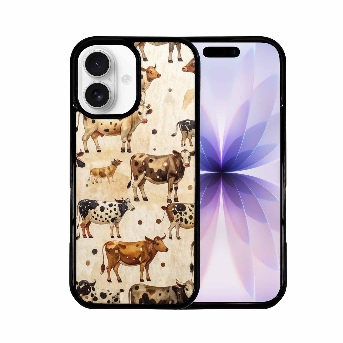 iPhone 17 Case — Small Cow Animal Print Animal Print, Original Design Phone Case