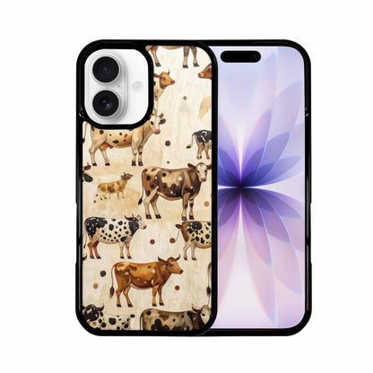 iPhone 17 Case — Small Cow Animal Print Animal Print, Original Design Phone Case