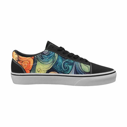WOMEN'S Tie Lace-Up Canvas Dreamcore Custom Shoes
