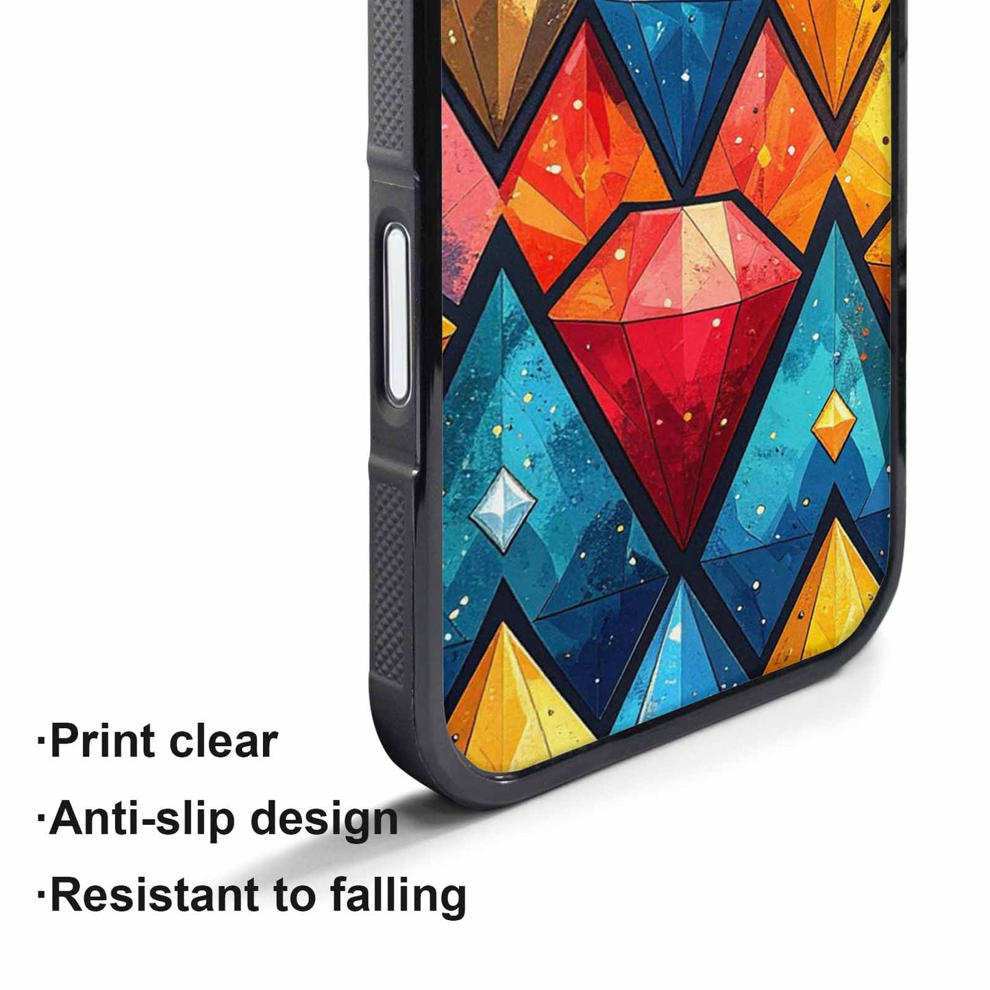 iPhone 17 Pro Case — Vintage Summer Diamond Retro Vintage, Personalized Phone Case