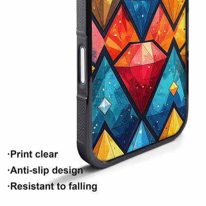 iPhone 17 Pro Case — Vintage Summer Diamond Retro Vintage, Personalized Phone Case