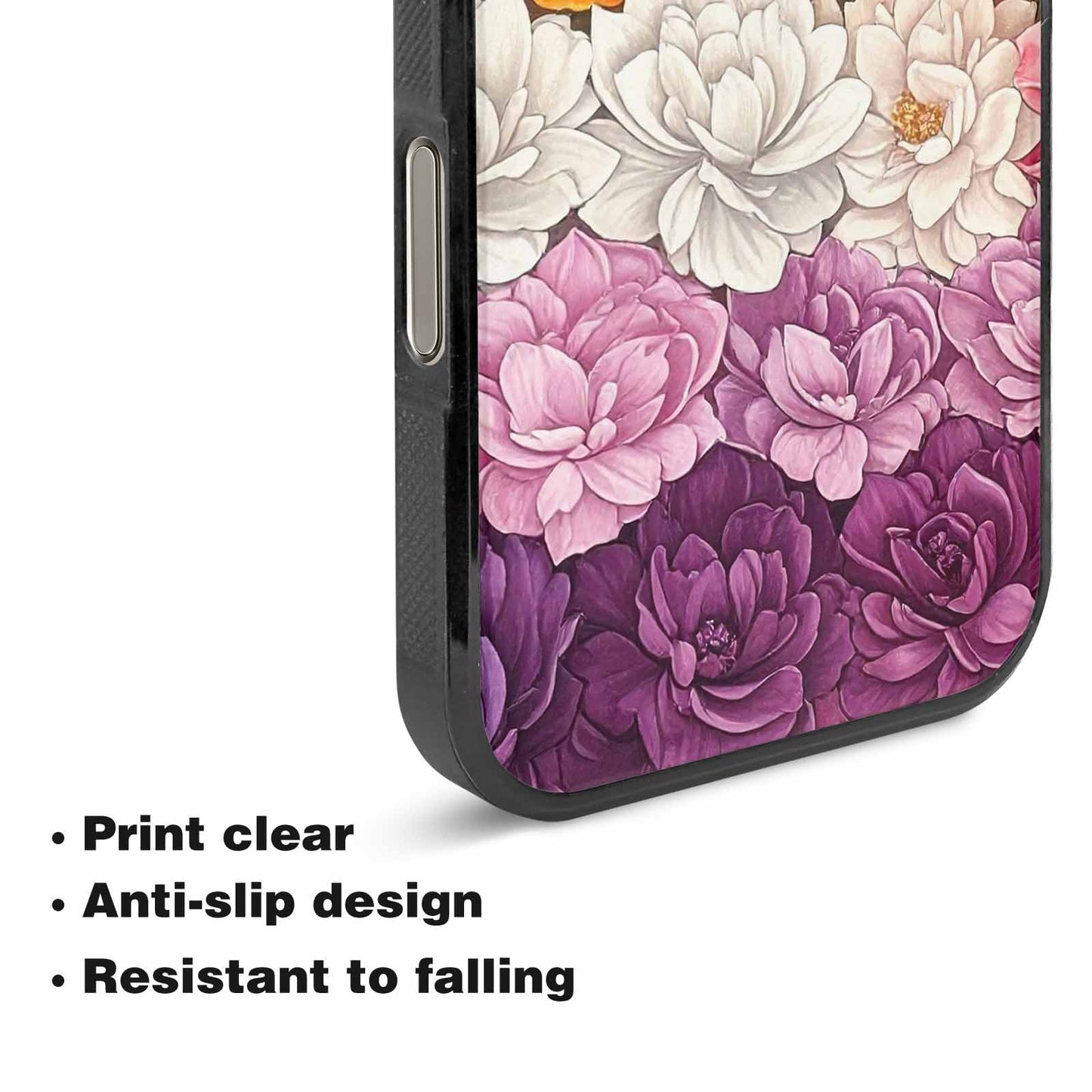 iPhone 16 Pro Max Case — Lesbian Flag Color Theme Small Rainbow, Customized Protective Case