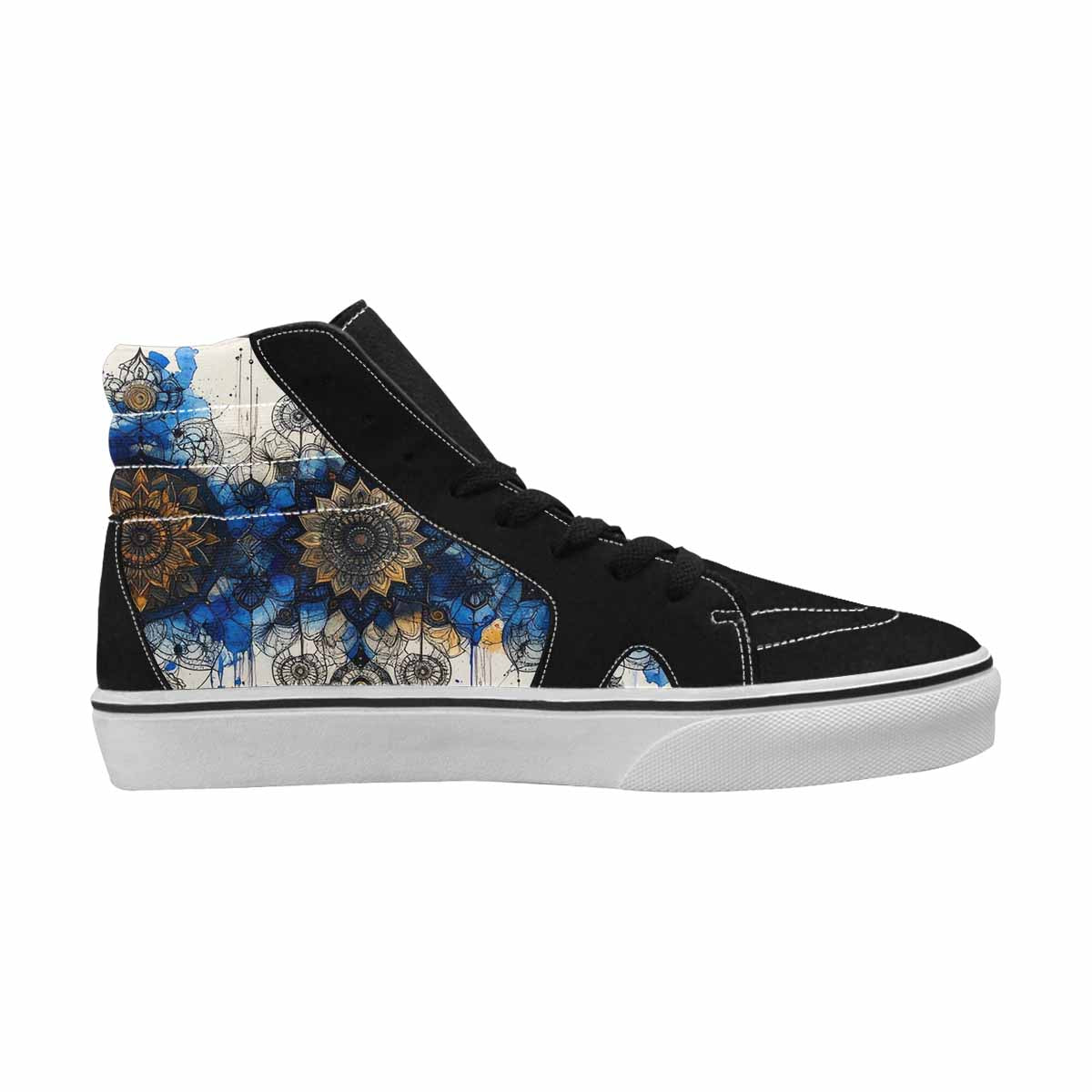 MEN'S Mandala Medallion High Top Canvas Surreal Shoes