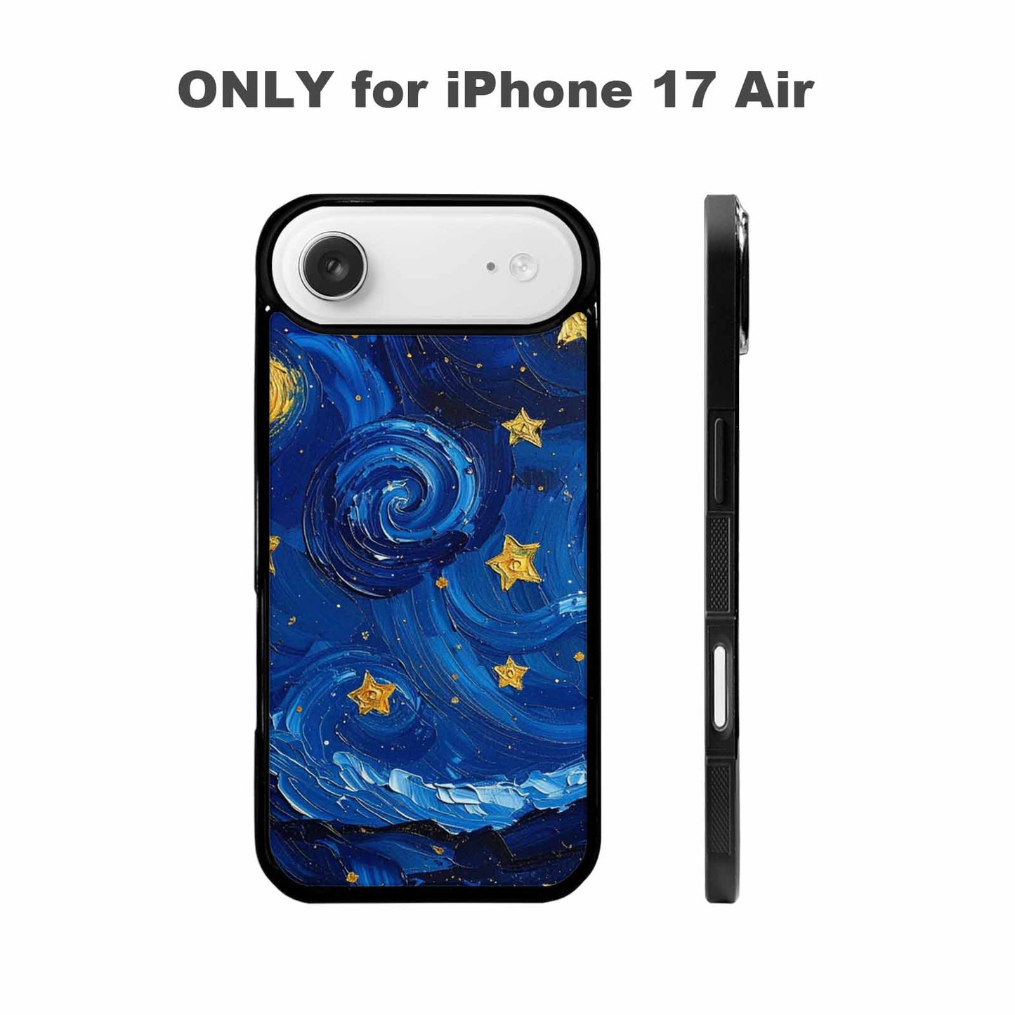 iPhone 17 Air Case — Starry Night Galaxy Space, Custom Made Phone Cover