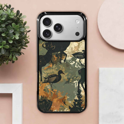 iPhone 17 Pro Max Case — Hunting Camouflage Pattern With Camo, Customized Protective Case