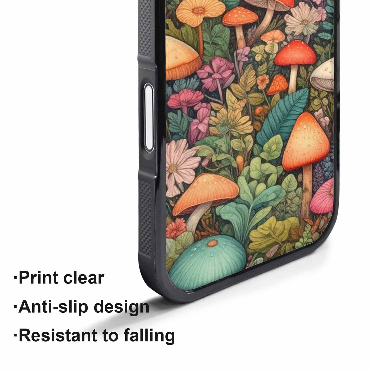 iPhone 17 Air Case — Mushrooms Botanicalmushrooms P Qwd Floral, Custom Made Phone Cover