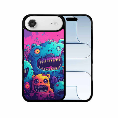 iPhone 17 Air Case — Overlapping Endlessly No Empty Space Galaxy, Custom Made Phone Cover