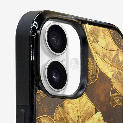 iPhone 16 Case — Klimt Gold Leaf Artwork Pattern, Custom Made Phone Cover