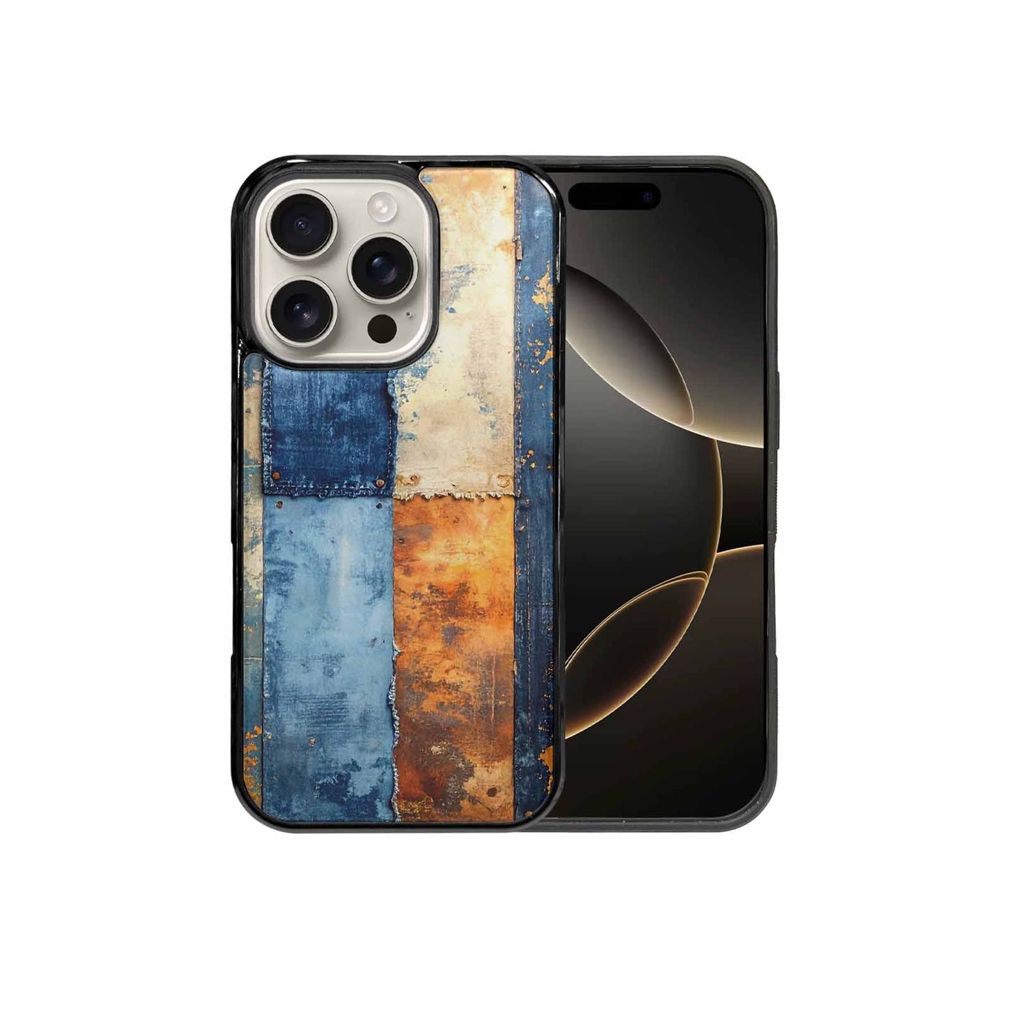 iPhone 16 Pro Case — Curve The Ripping Demin Tectures For, Custom Art Phone Cover