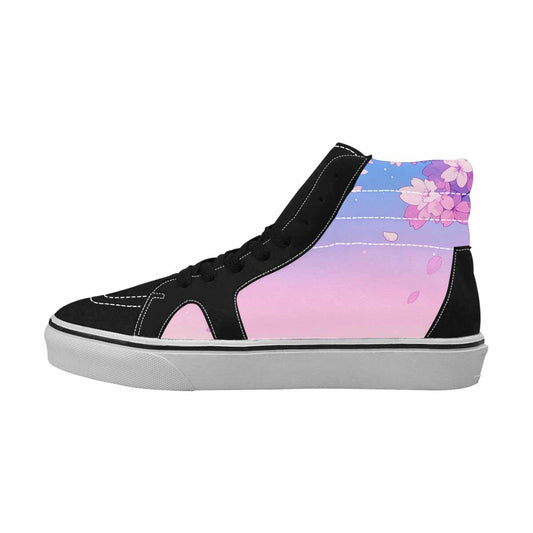 WOMEN'S Anime Cherry Blossom High Top Canvas Y2K Custom Sneakers
