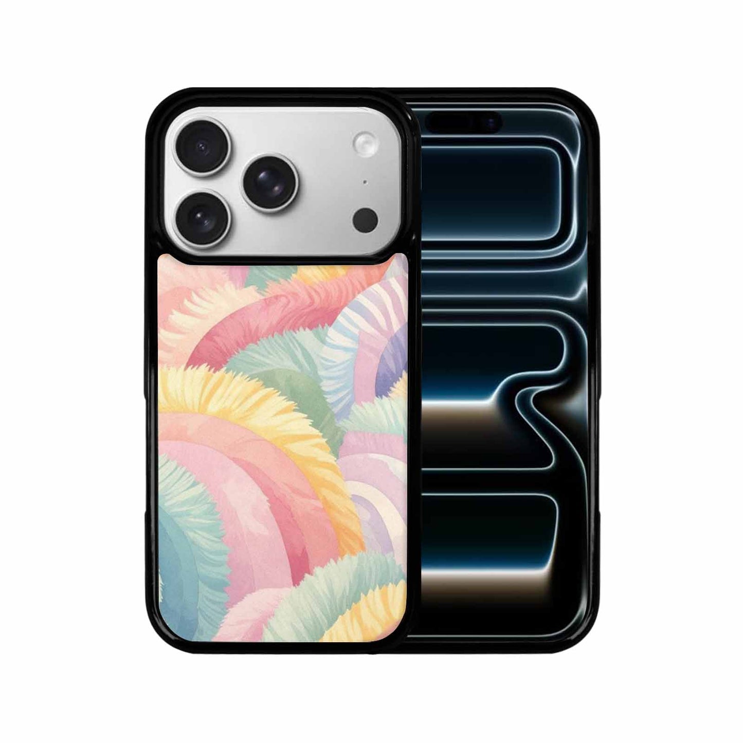 iPhone 17 Pro Case — Seamless Tileable Pattern Of Overlapping Animal, Custom Print Case Cover