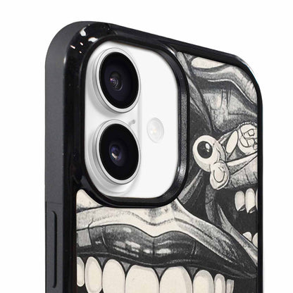 iPhone 17 Case — Seamless Repeating Pattern Of Cartoon Cute, Custom Designed Case Cover