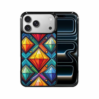 iPhone 17 Pro Max Case — Vintage Summer Diamond Retro Vintage, Custom Art Phone Cover