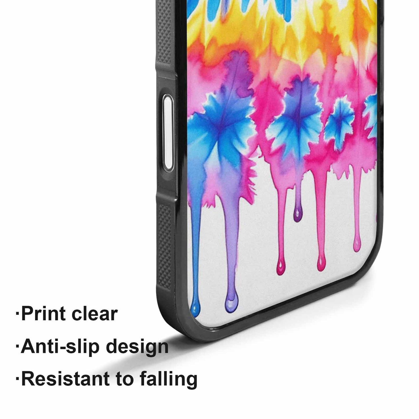 iPhone 17 Case — Tie Dye Style Art Tie Dye, Custom Designed Case Cover