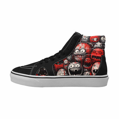 MEN'S Monsters (general) High Top Canvas Y2K Custom Shoes