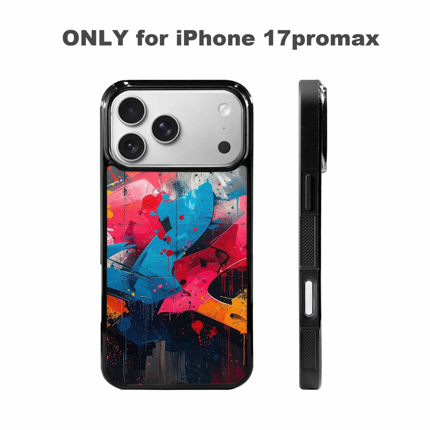 iPhone 17 Pro Max Case — Seamless Repeating Pattern Of Camo, Custom Art Phone Cover