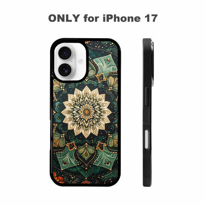 iPhone 17 Case — Small Mandala Pattern, Randomly Floral, Custom Art Phone Cover