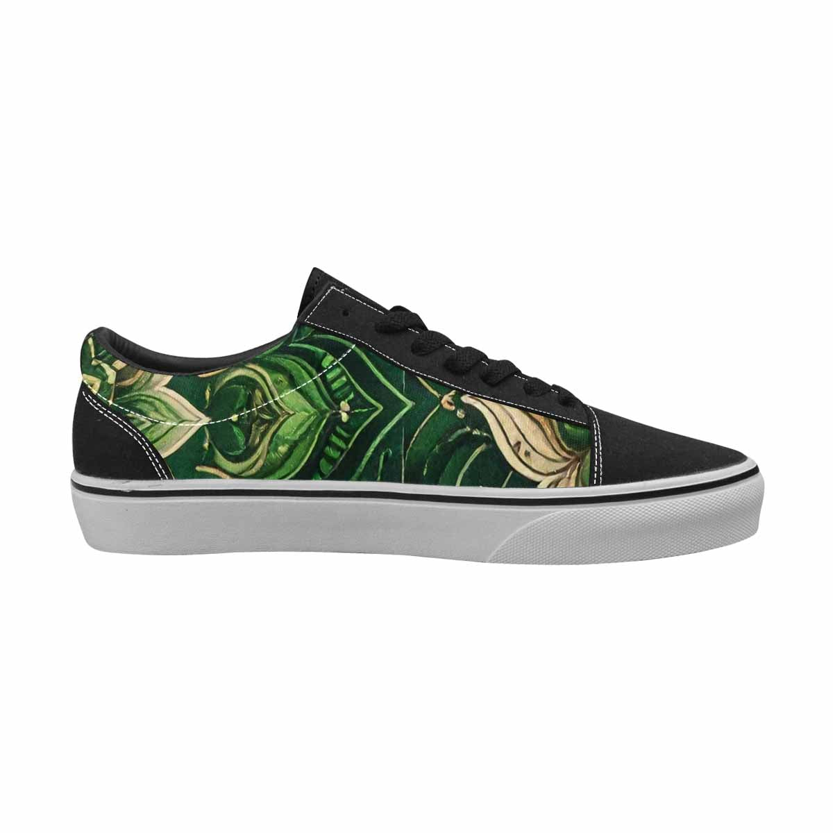 WOMEN'S Mandala Canvas Lace-Up Dark Academia Sneakers